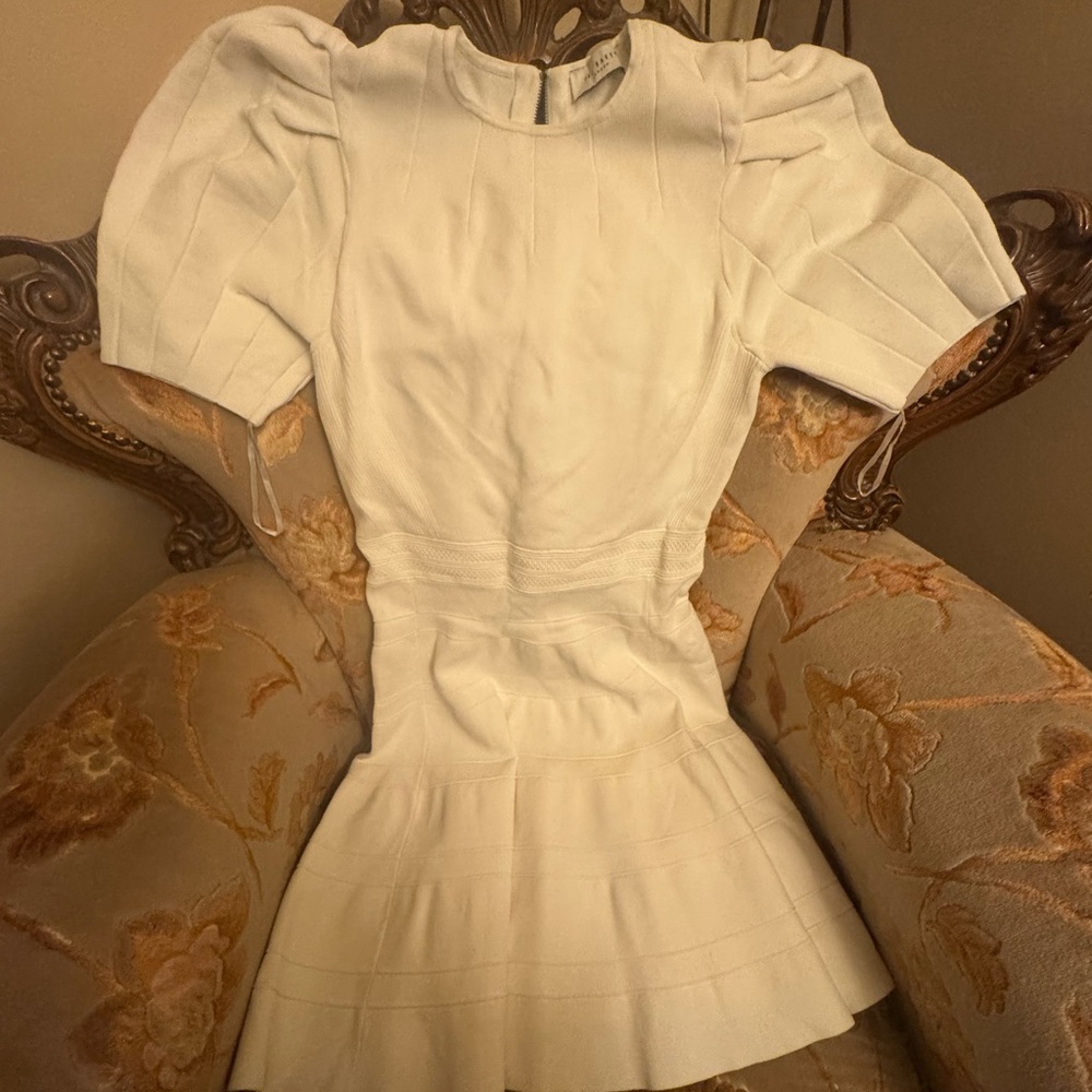 Ted Baker white short Sleeve Dress